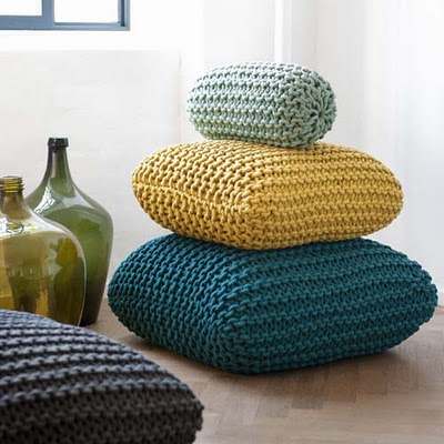 FermLiving Knitted cushions